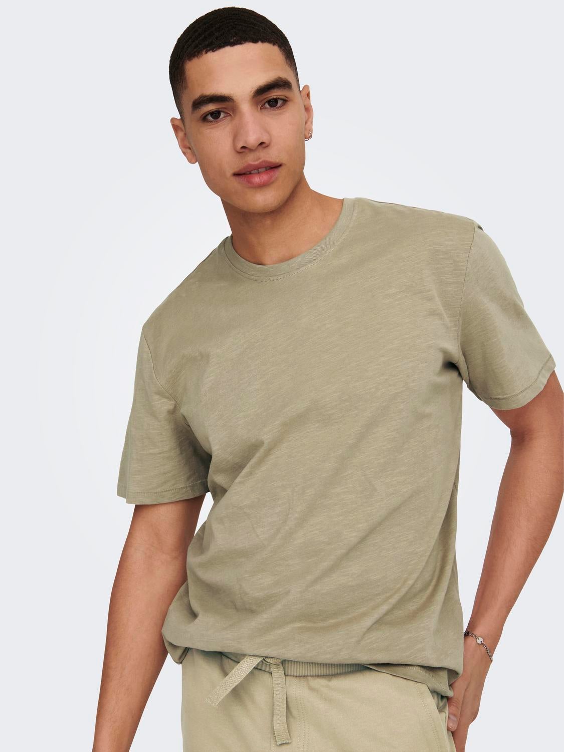 ONSMILLENIUM T-shirt Chinchilla