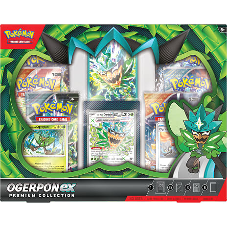 Pokémon premium collection ogerpon 6-pak