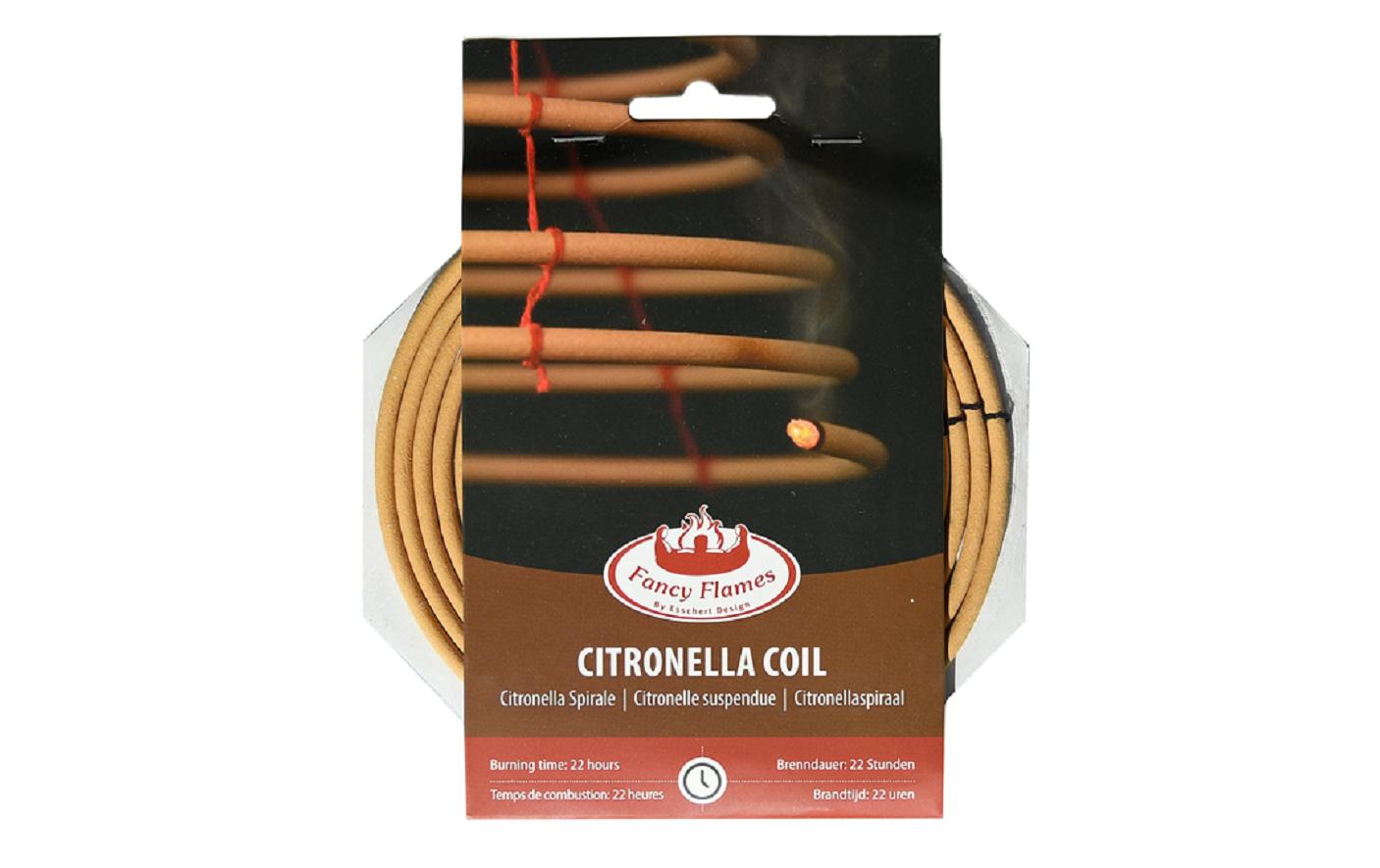 Mückenspirale Citronella BraunRäucherspirale gegen Mücken
