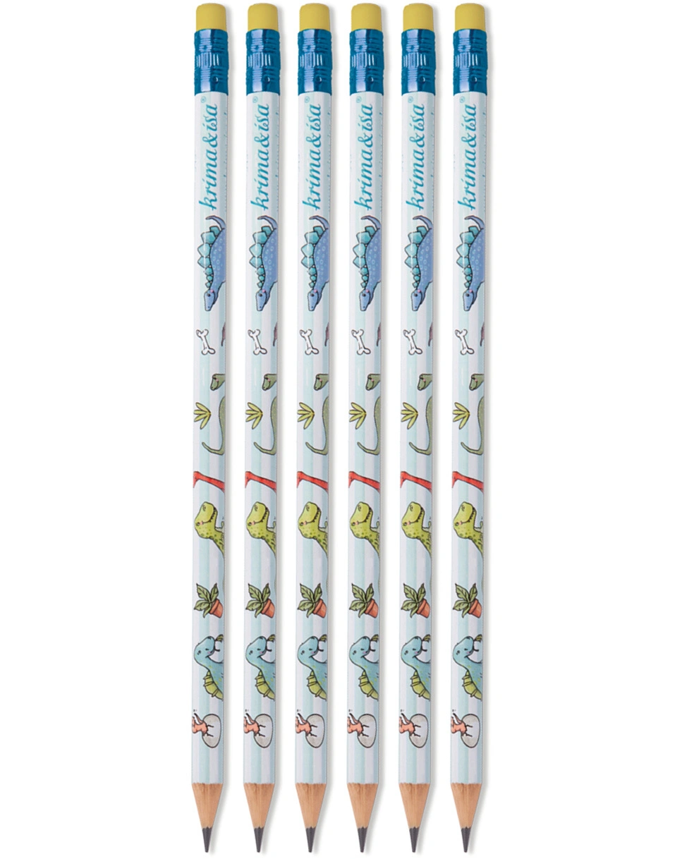 Bleistift DINO 6er-Set