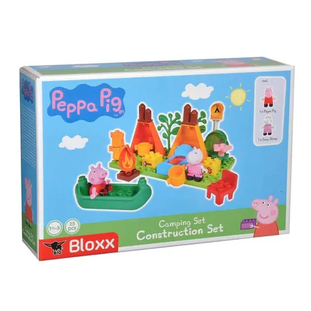 BIG Bloxx Peppa Wutz Camping Set