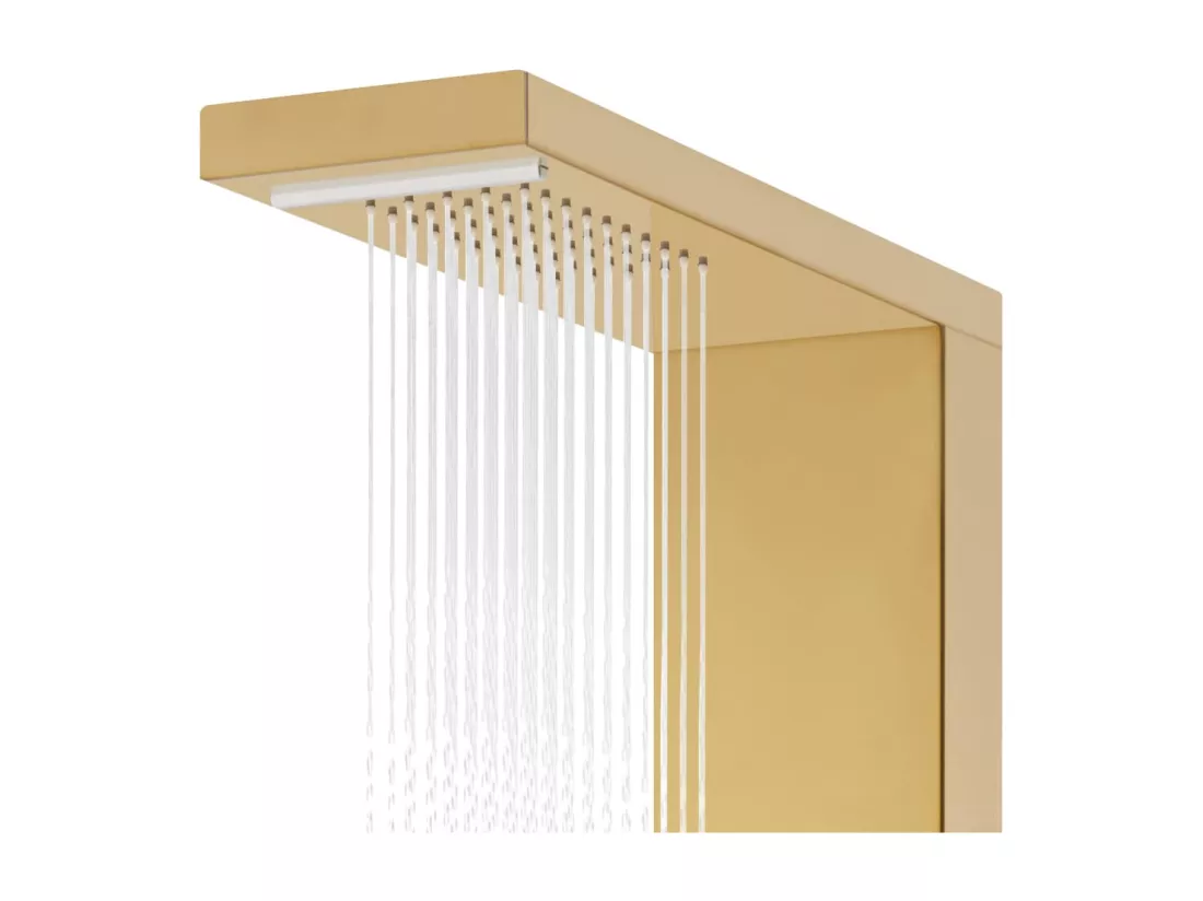 Système de panneau de argenté 15 x 47 x 130 cm 02_0003110