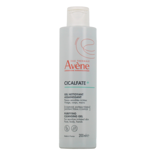 Avène Cicalfate+ gel nettoyant assainissant - Peau sensible irritée