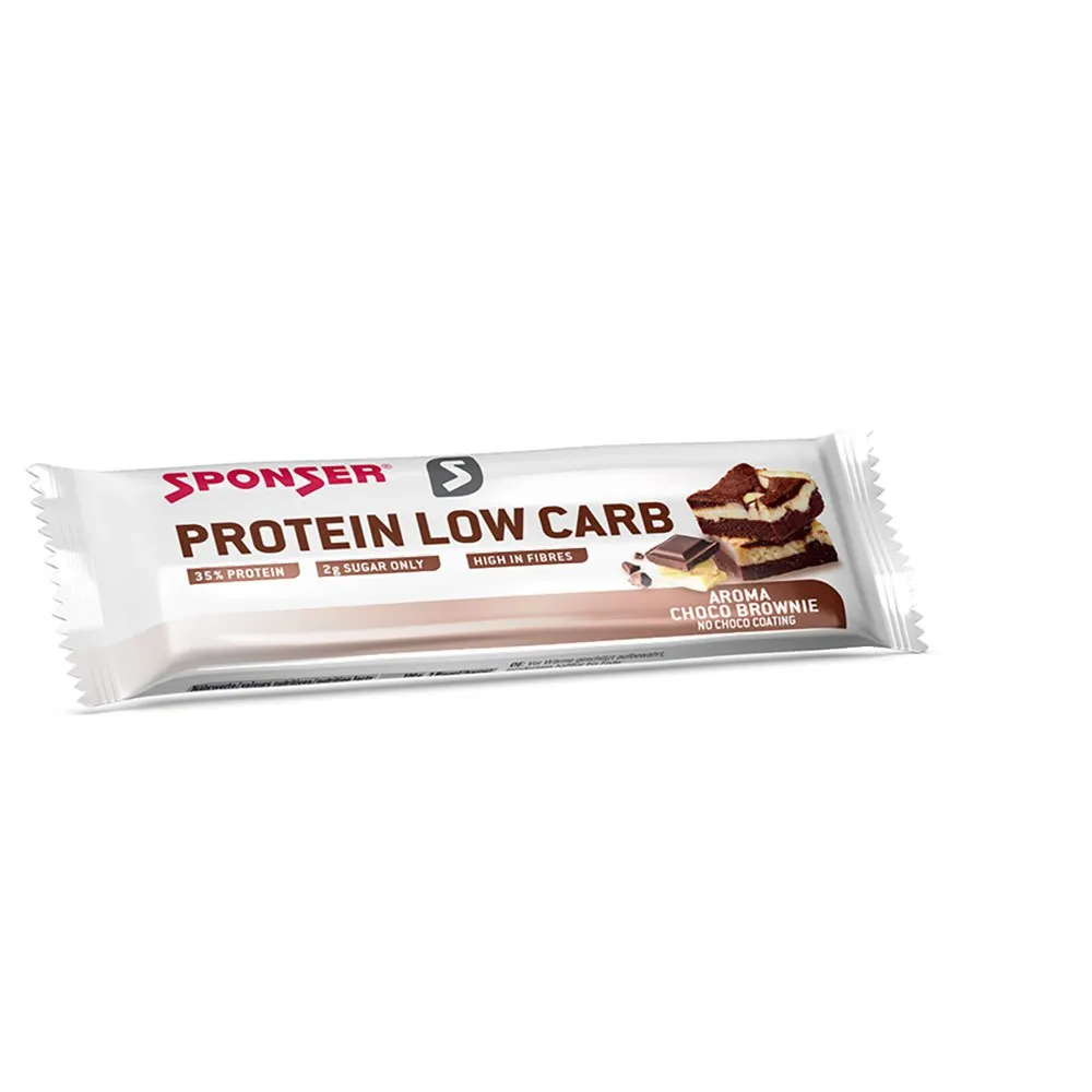 Sponser sport food Protein Low Carb 50g Chocho Brownnie Energieriegel