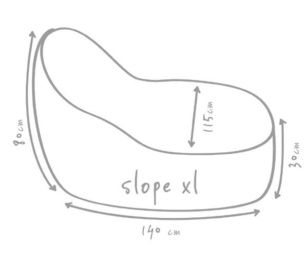 Outbag Outdoor-Sitzsack Slope XL Plus, ca.