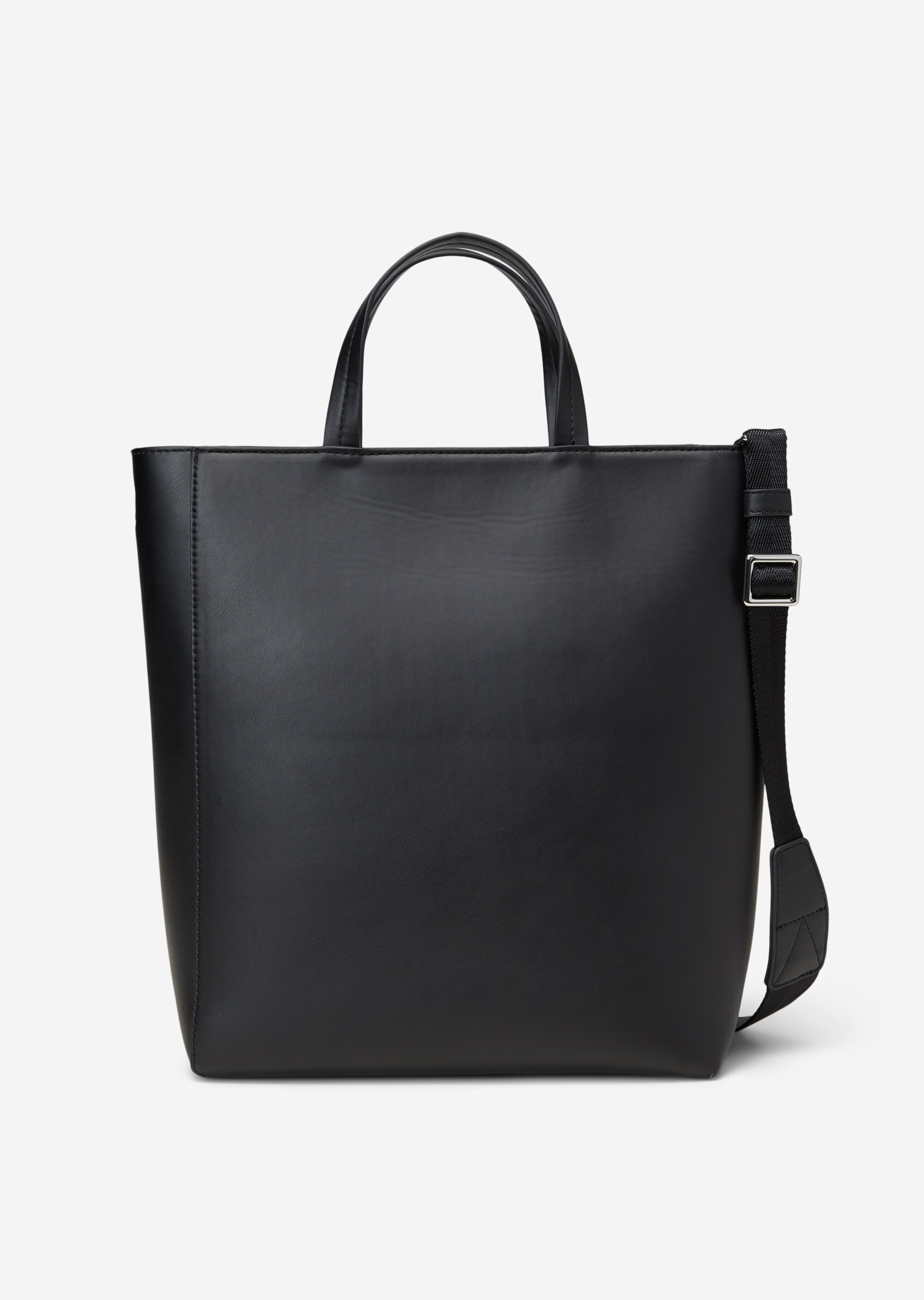 Shopper aus einer Lederalternative aus recyceltem Polyester