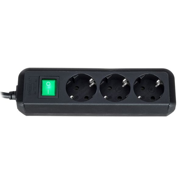 Brennenstuhl Eco-L 3 Way Split Sw 5m BK