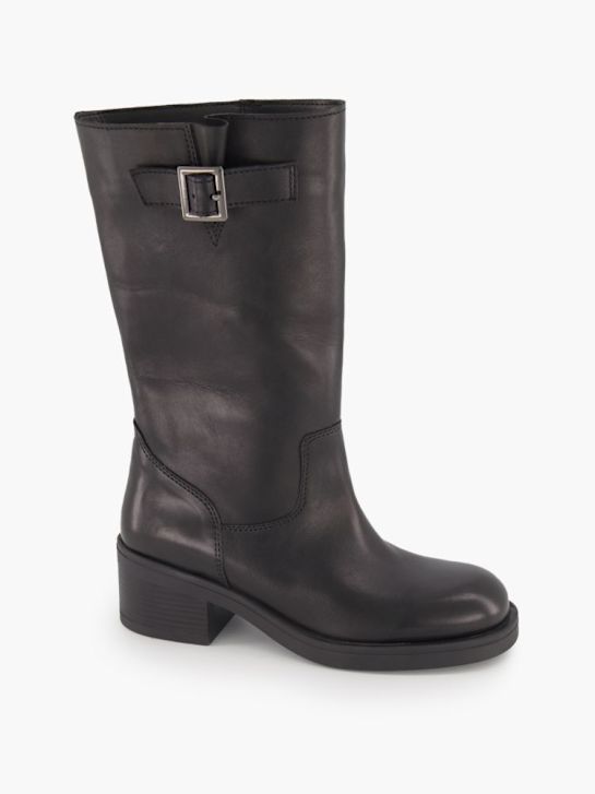 5th Avenue Cowboy- & Bikerboot Schwarz