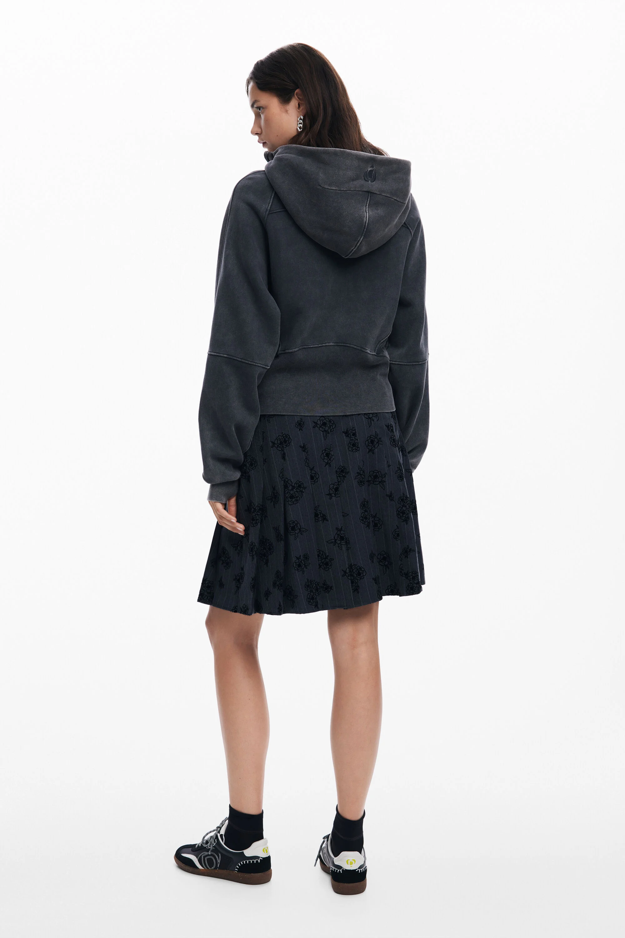 Moletom com capuz oversized
