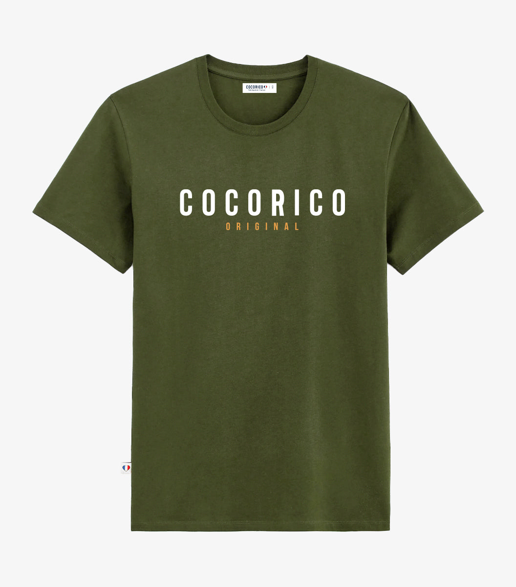 T-shirt Homme Kaki - Signature
