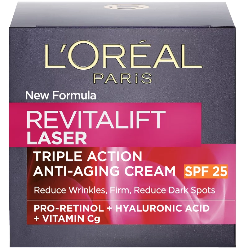L'Oréal Paris Skin Expert Revitalift Laser Triple Action Anti-Aging Day Cream SPF 25 - 50 ml