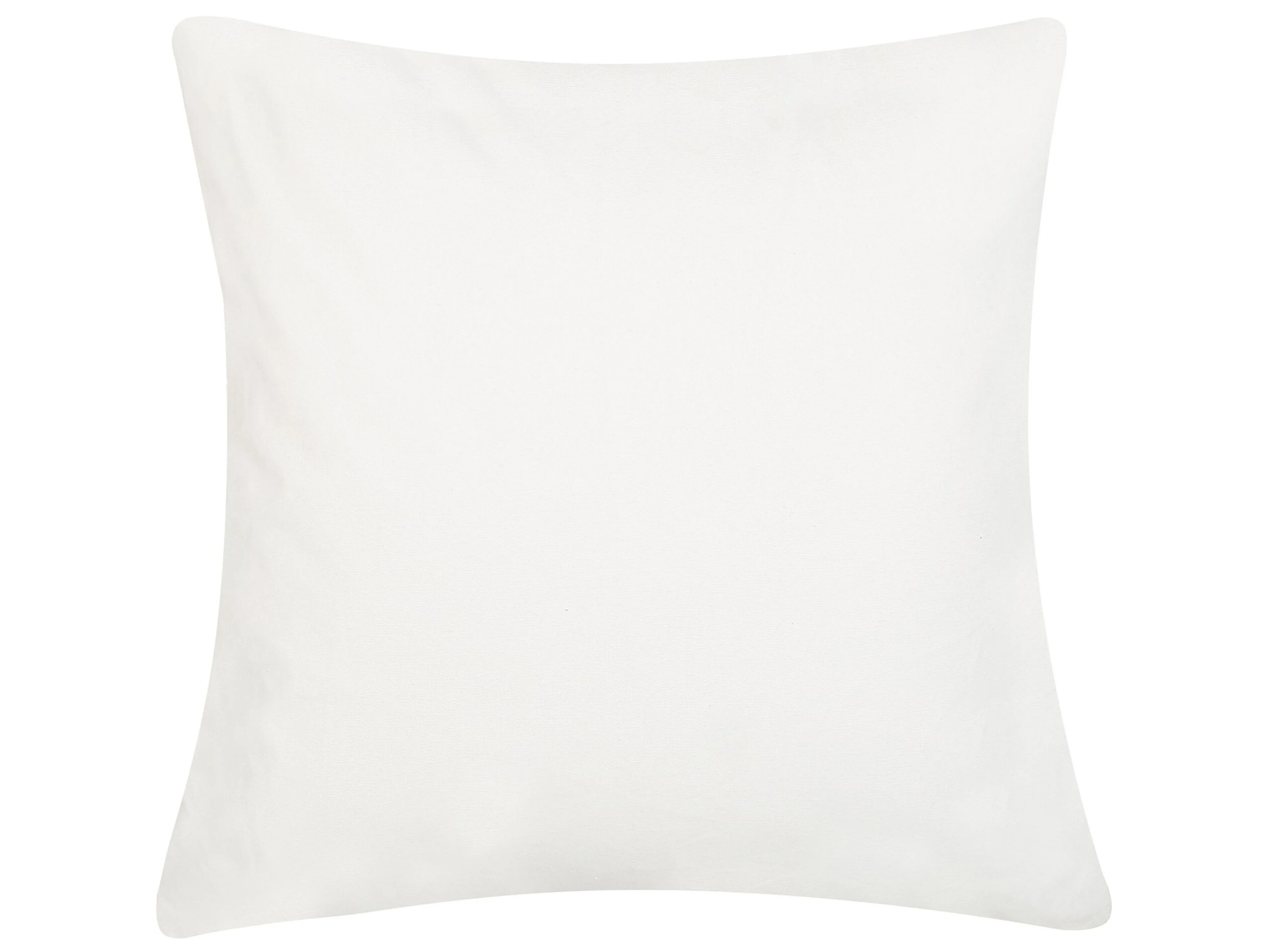 Set van 2 sierkussens RUSCUS Katoen 45 x 45 cm Wit abstract patroon