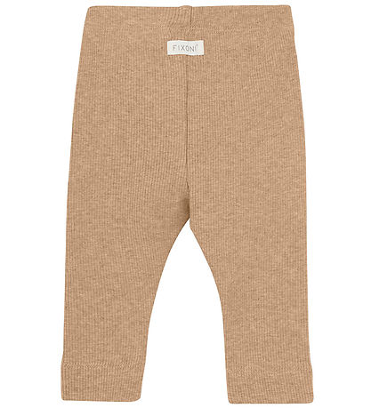 Fixoni Leggings - Rib - Makronen-Melange
