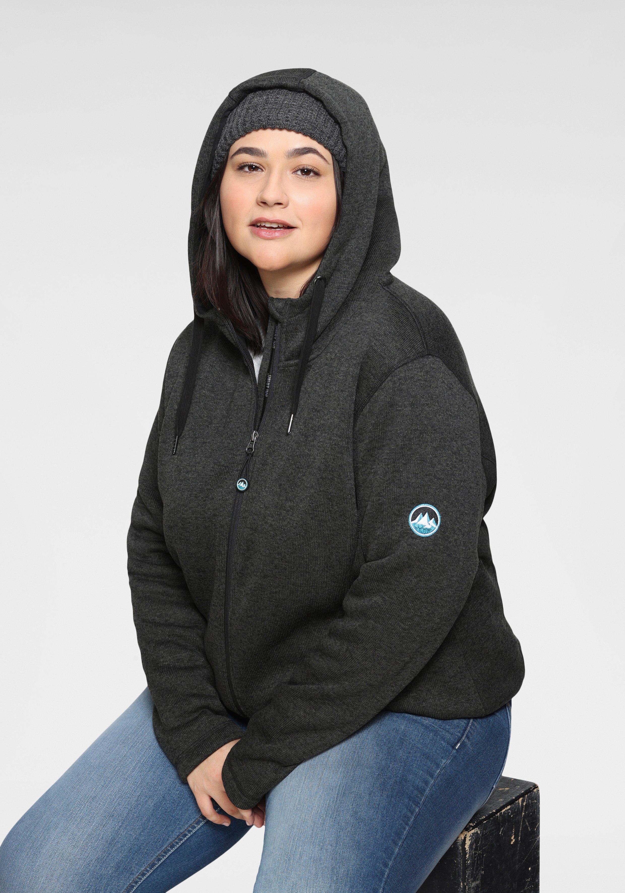 Strickfleecejacke