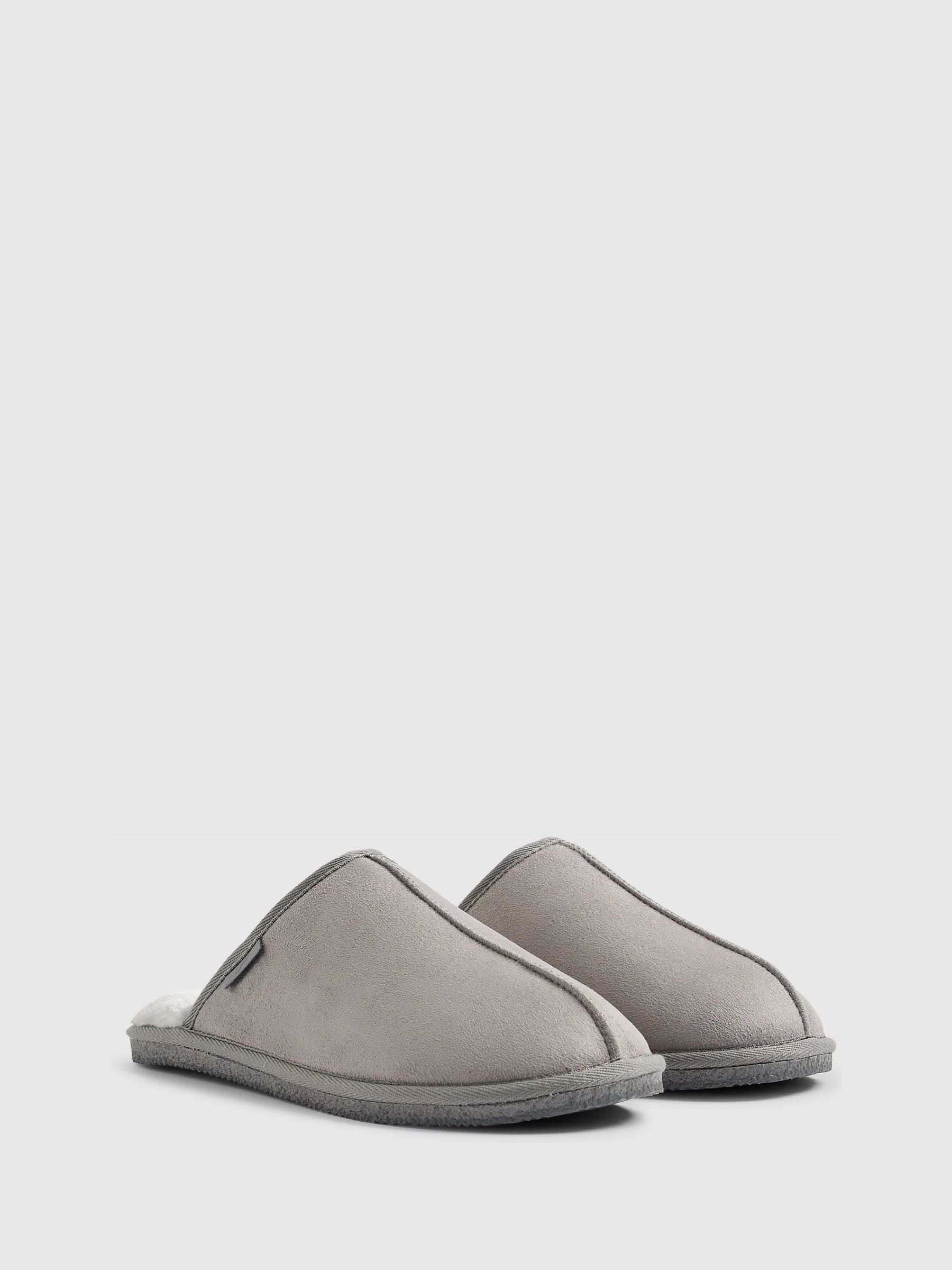 River Island Microfibre Mule Slippers