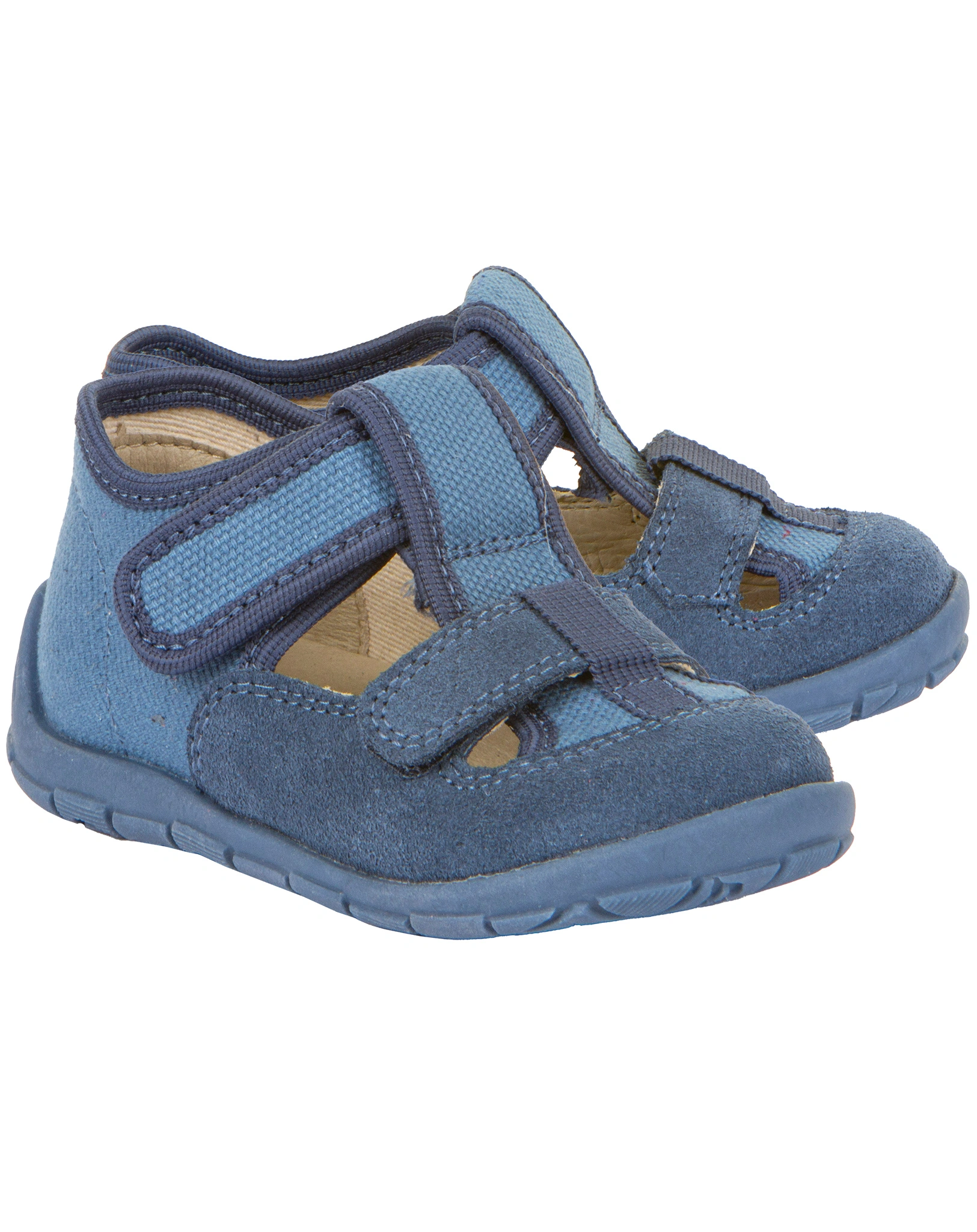 Klett-Lauflernsandalen CLASSIC in denim