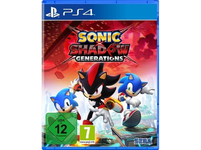 SEGA Sonic x Shadow Generations Jump-’n’-Run-Spiel für die Playstation 4