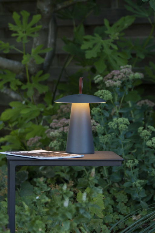 Lucide La Donna tafellamp LED oplaadbaar buiten IP54 wit