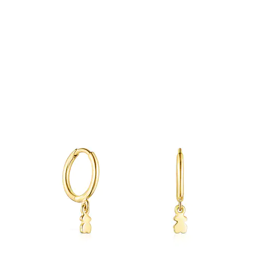 Brincos Cool Joy com banho de ouro 18k sobre prata.