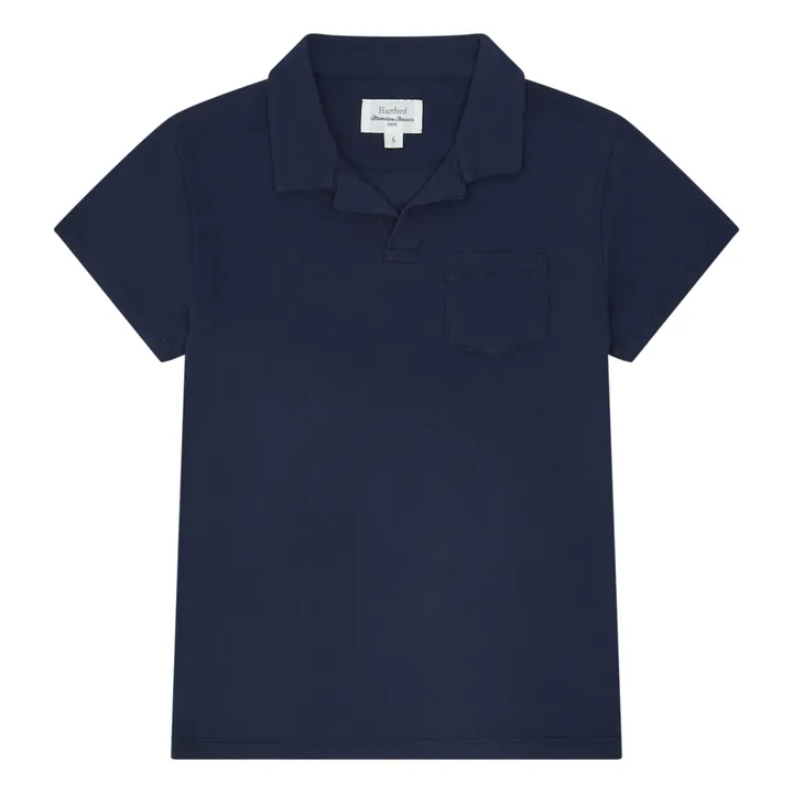 Hartford Polo Piqué | Bleu marine