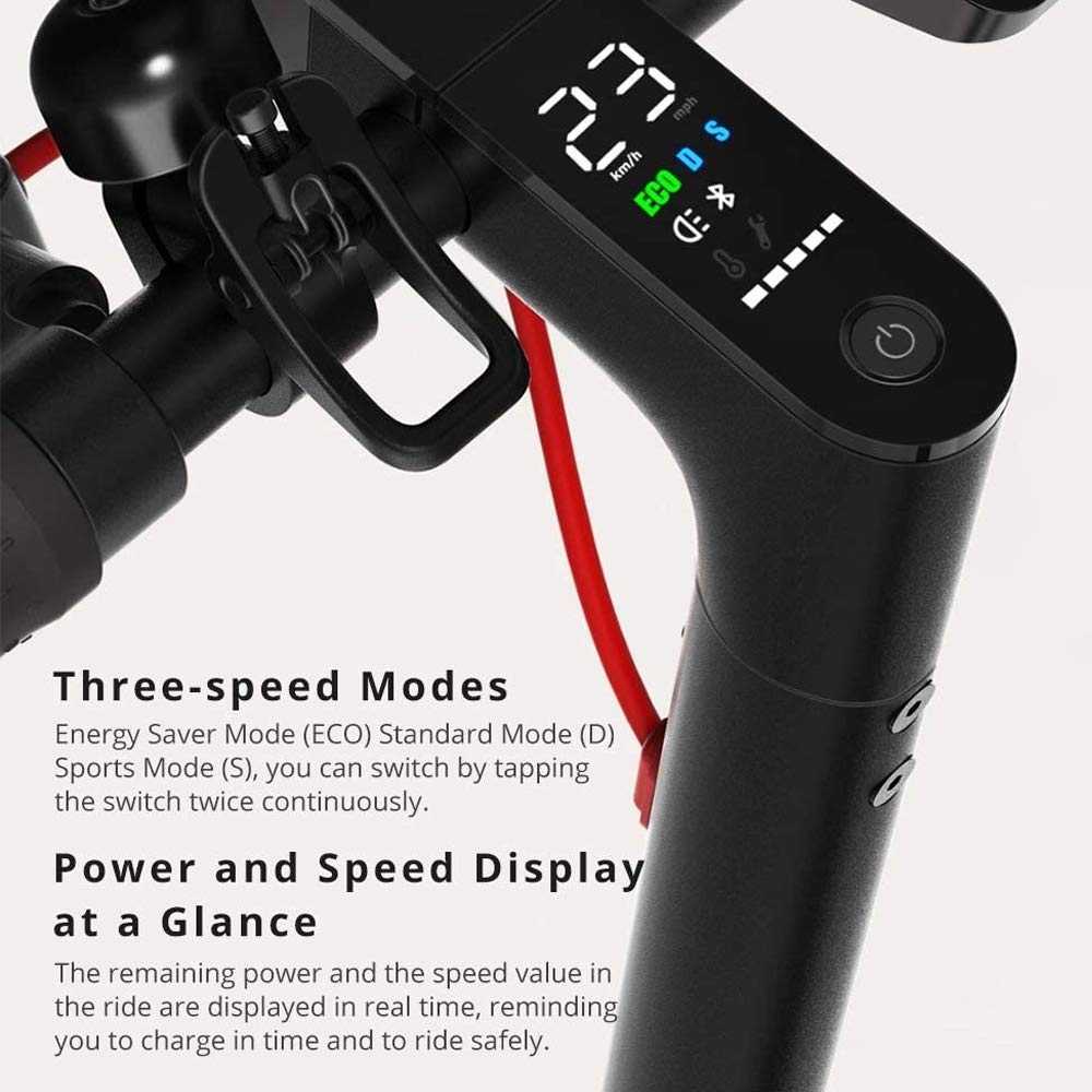 Patinete Elétrico Xiaomi Mi 2 Pro - FBC4015GL - Preto - 25 km/h - 45 km de autonomia