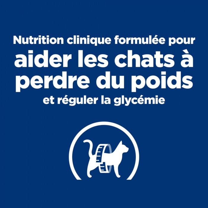 HILL'S Prescription Diet m/d Diabetes Care au Poulet - Croquettes pour chat