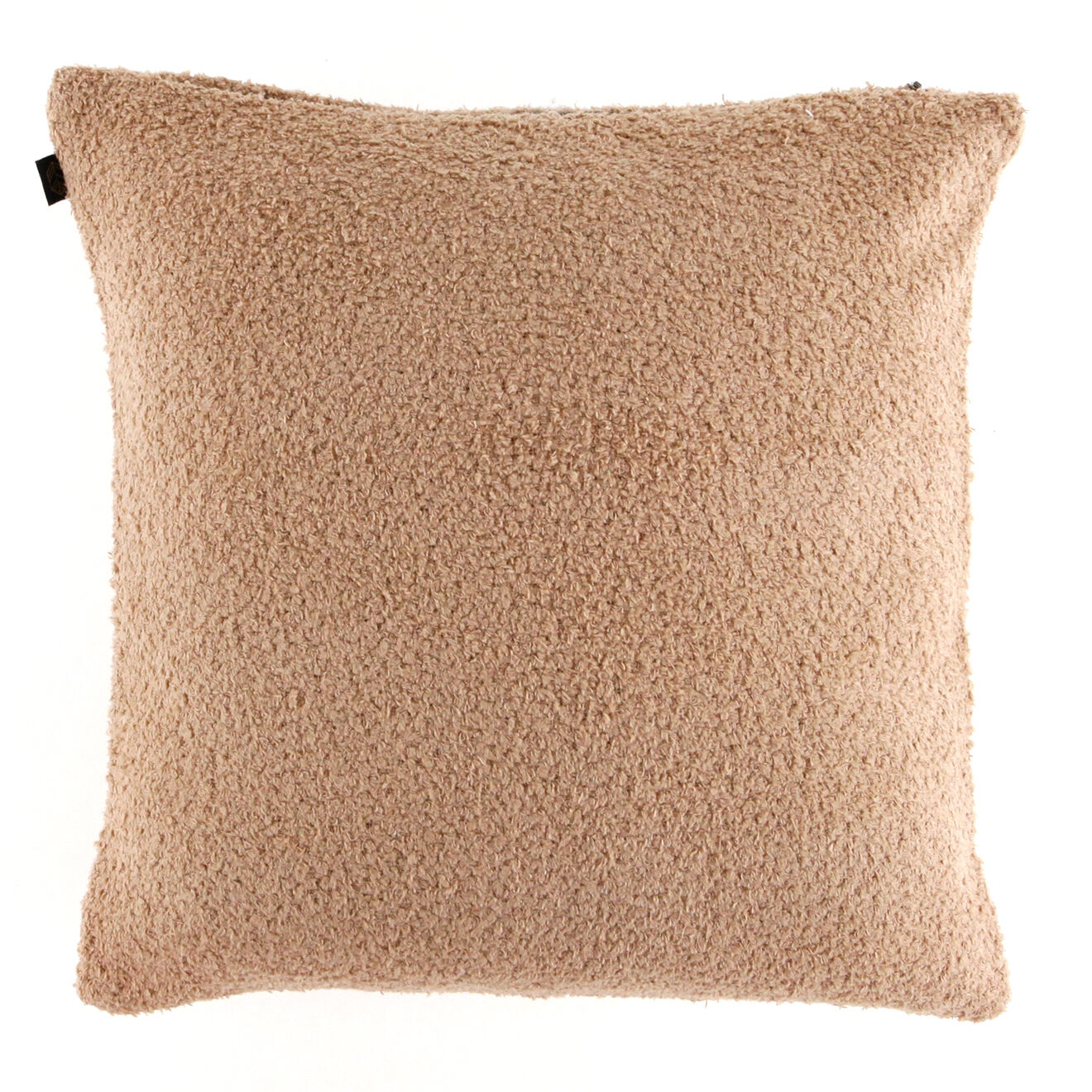Haomy Housse de coussin bouclette Erode cimarron - 45x45 cm