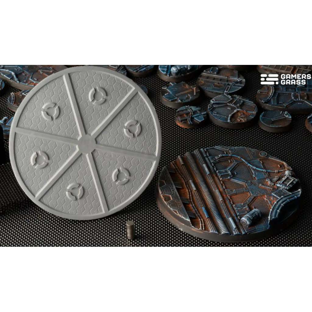Spaceship Corridor Bases, Round 100mm (x1)