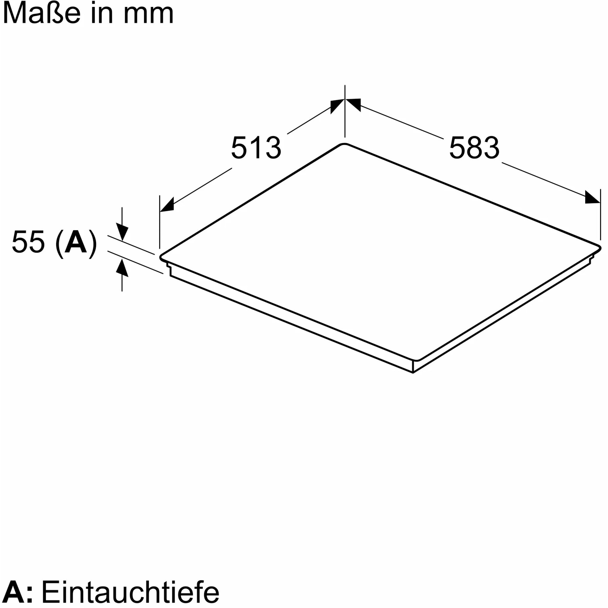 Bosch Autarkes Kochfeld PVQ645HB1E Serie 6