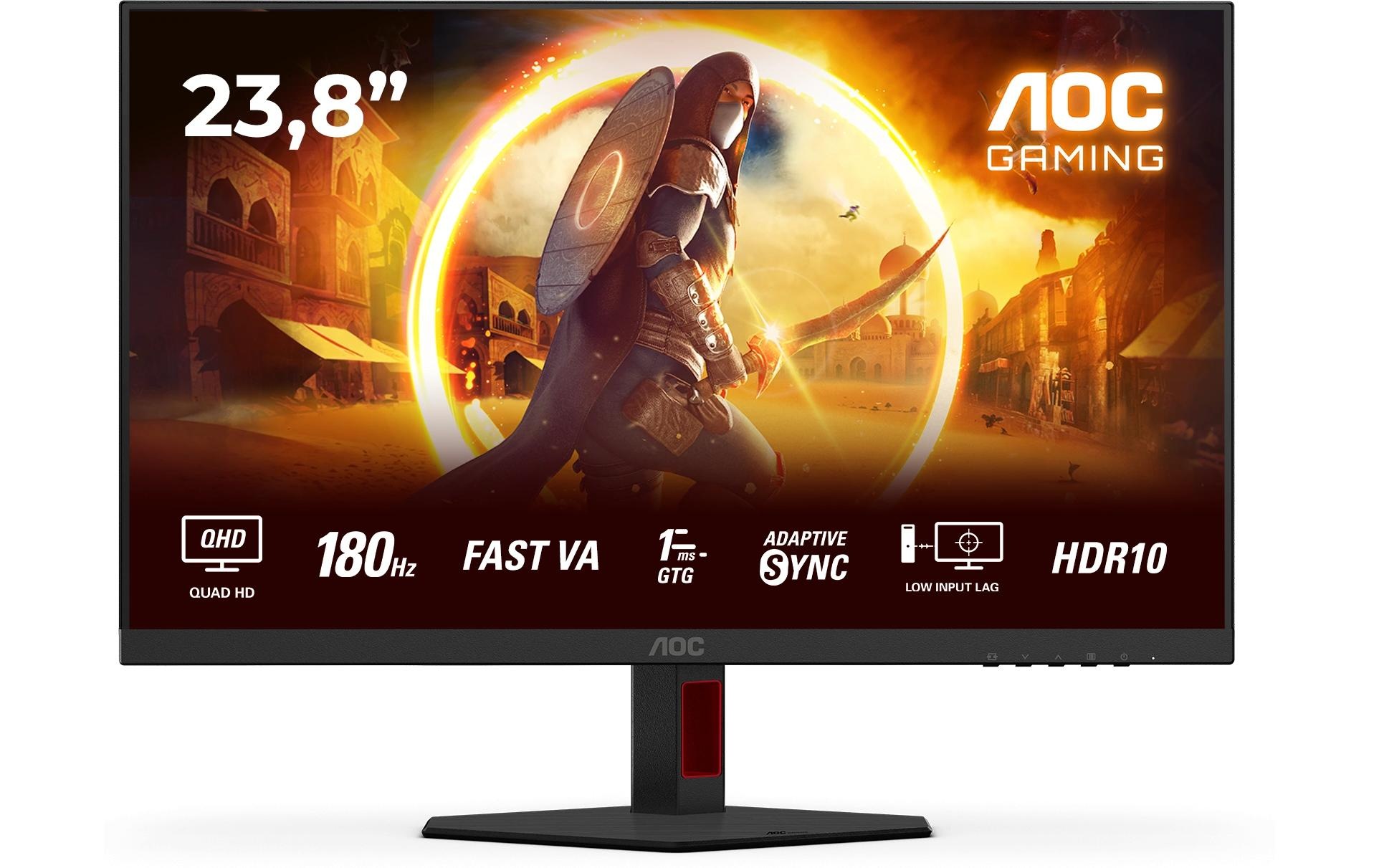 AOC LED-Monitor »Q24G4RE« 60,452 cm/23,8 ″  2560 x 1440 px WQHD 180 Hz