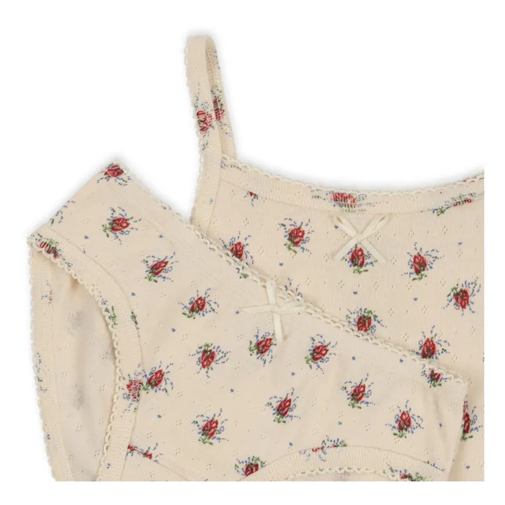 Konges Sløjd Ensemble Culotte Minnie Coton Bio | Ecru
