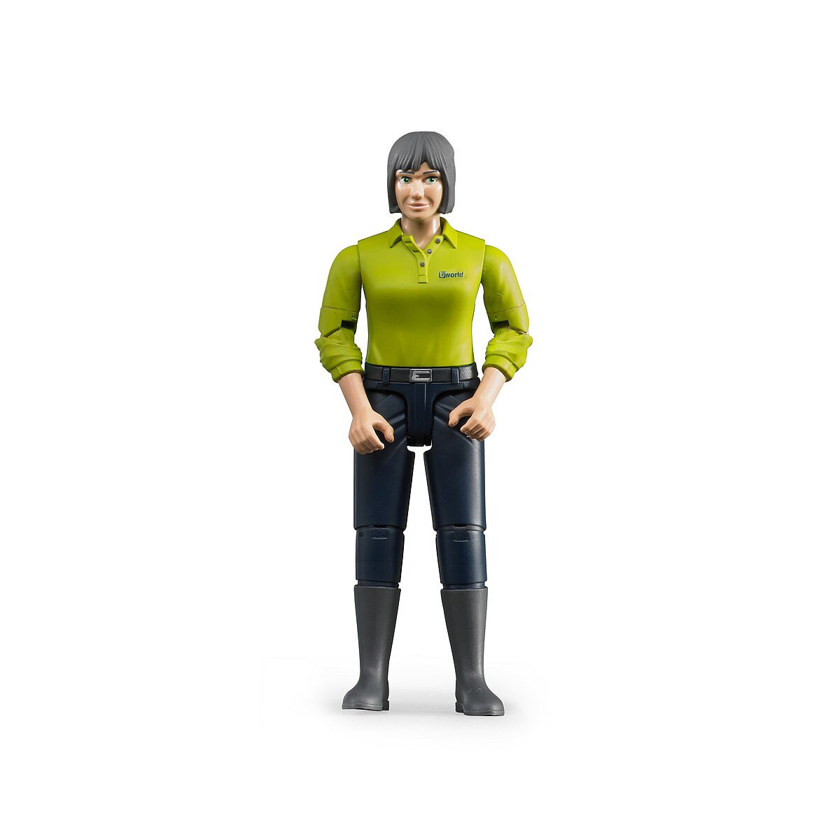 BRUDER Spielwaren GmbH + Co. KG Bruder Figur Frau mit dunkelblauer Hose