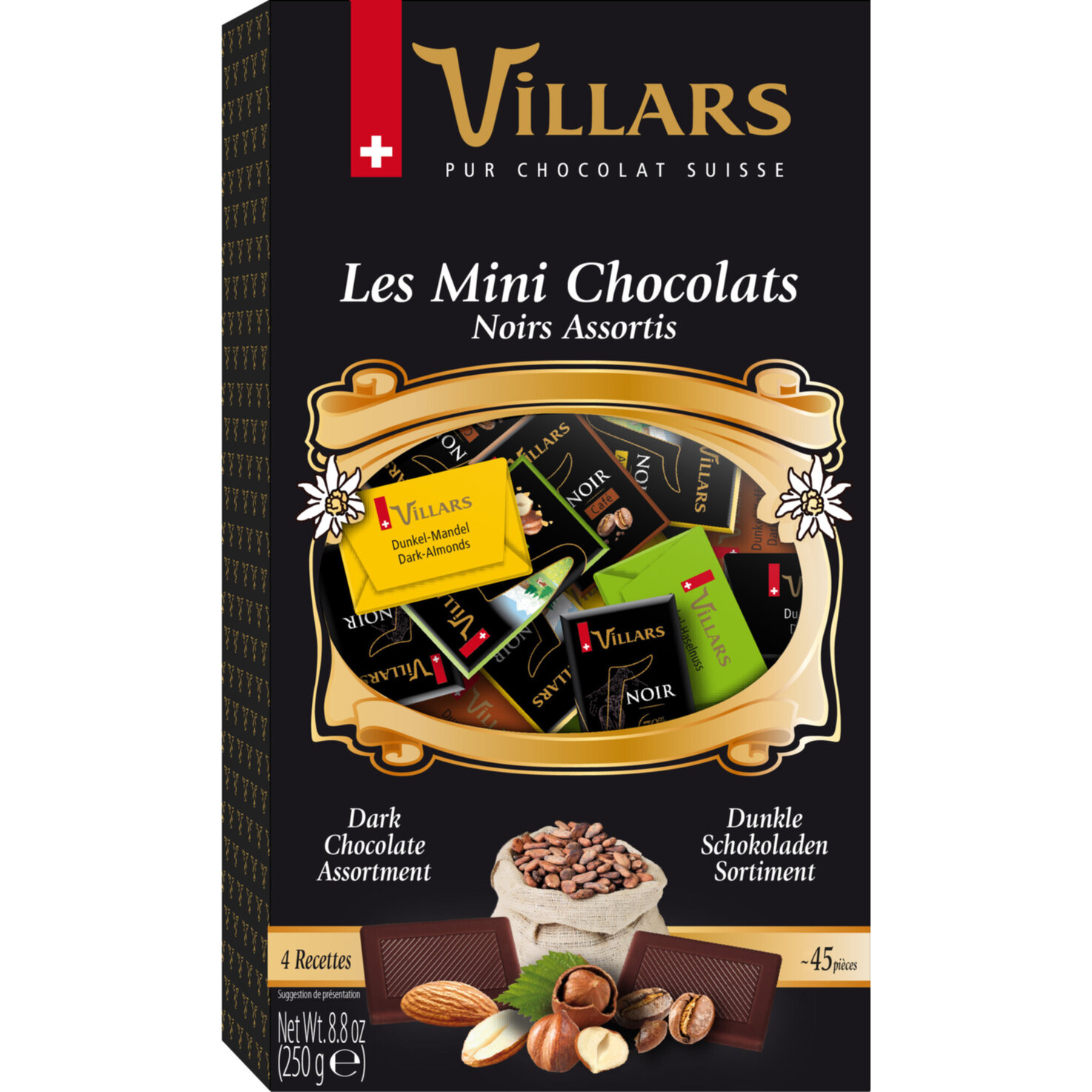 Villars Mini Chocolats Noir