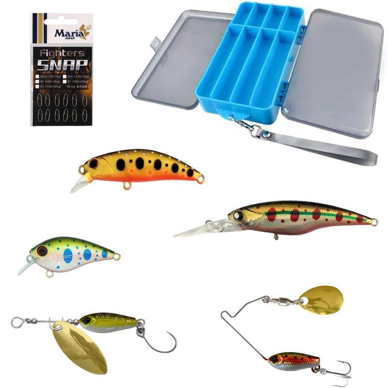 Kit Leurres Truite Volkien Mixte