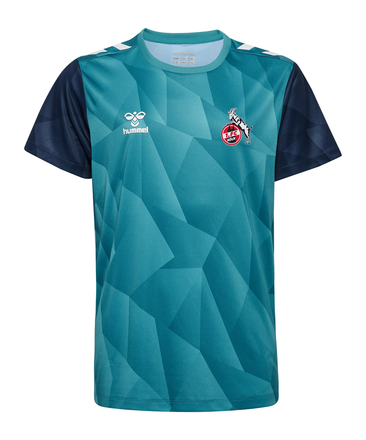Hummel 1. FC Köln Prematch Shirt 2024/2025 Blau F7851