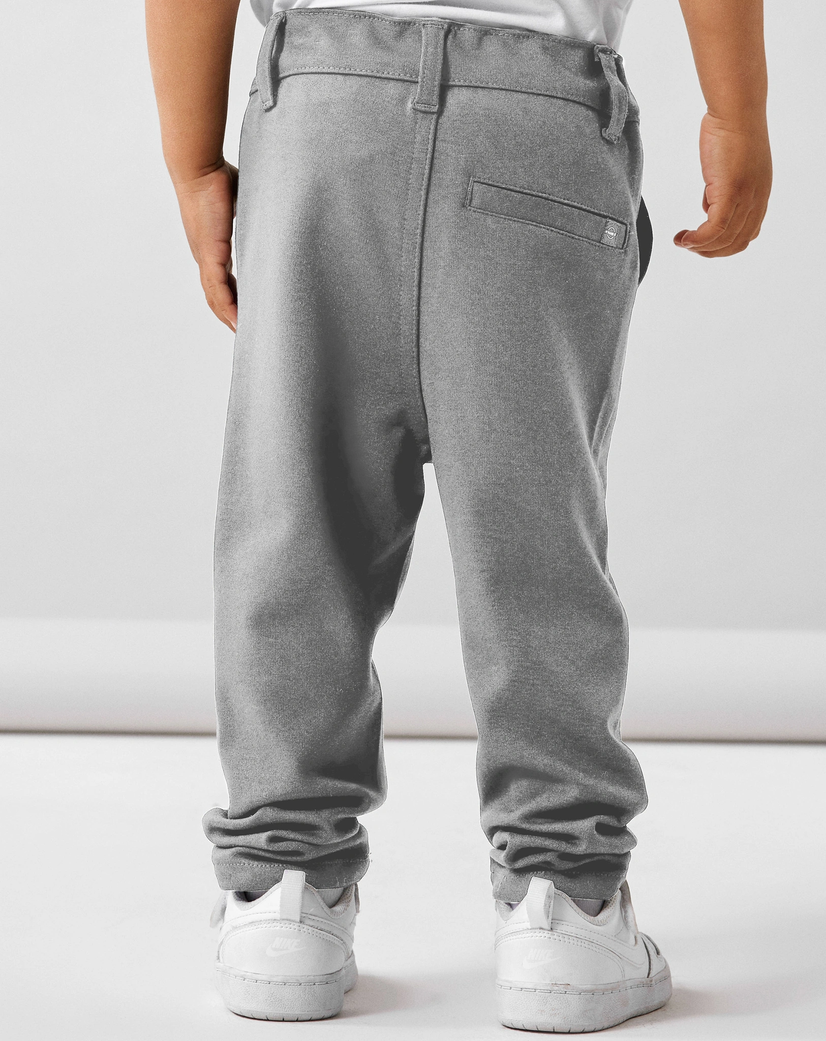 Chinohose NMMSILAS COMFORT 1150-GS in medium grey melange