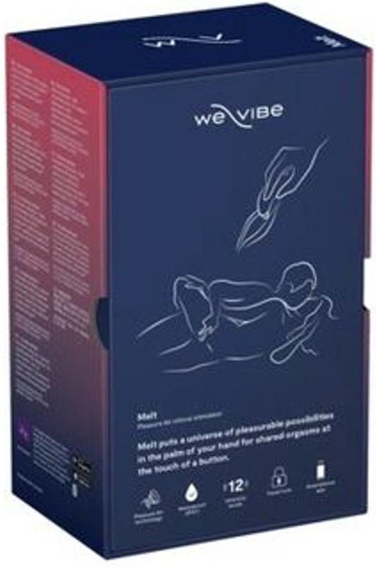 We-Vibe - Melt - Stimulator - Blauw - Siliconen - Waterbestendig