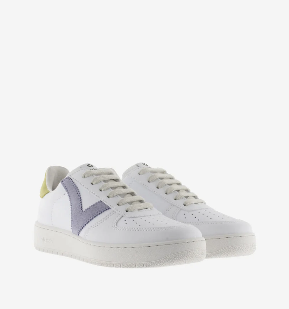 MADRID EFFET CUIR CONTRASTANTLAVANDA