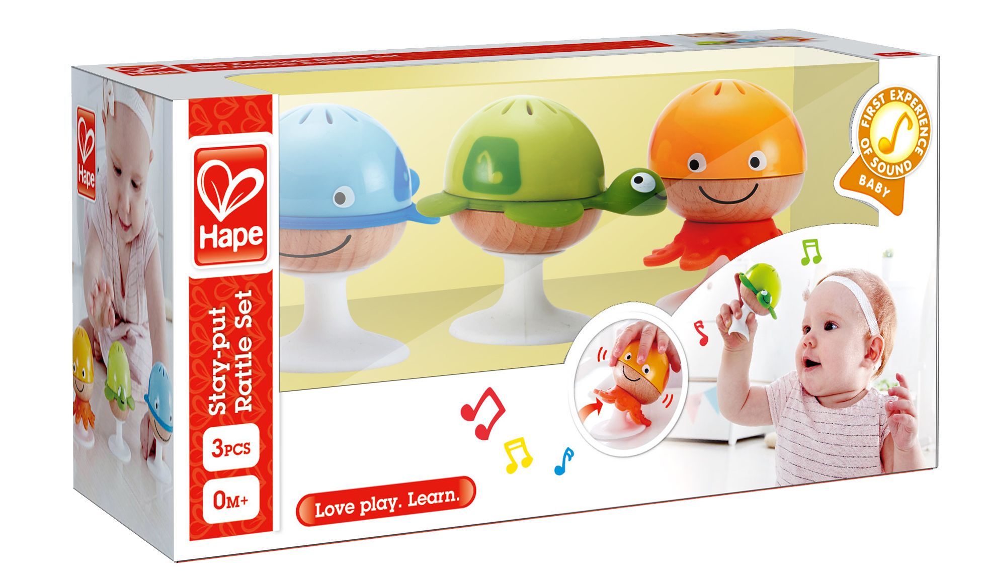 Hape Saugnapf Rasselset