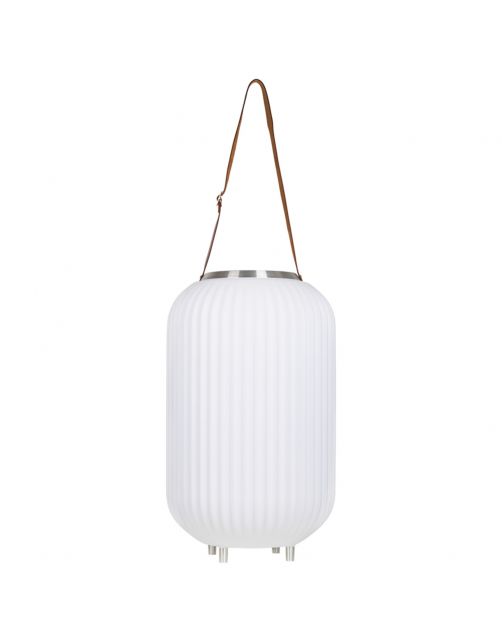Nikki.Amsterdam The.Lampion M - Tuinverlichting - 32.5x32.5x55 cm Wit