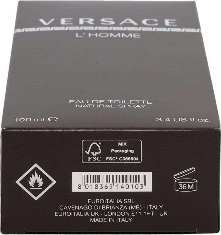 Versace - L Homme - Eau de Toilette - 100ml