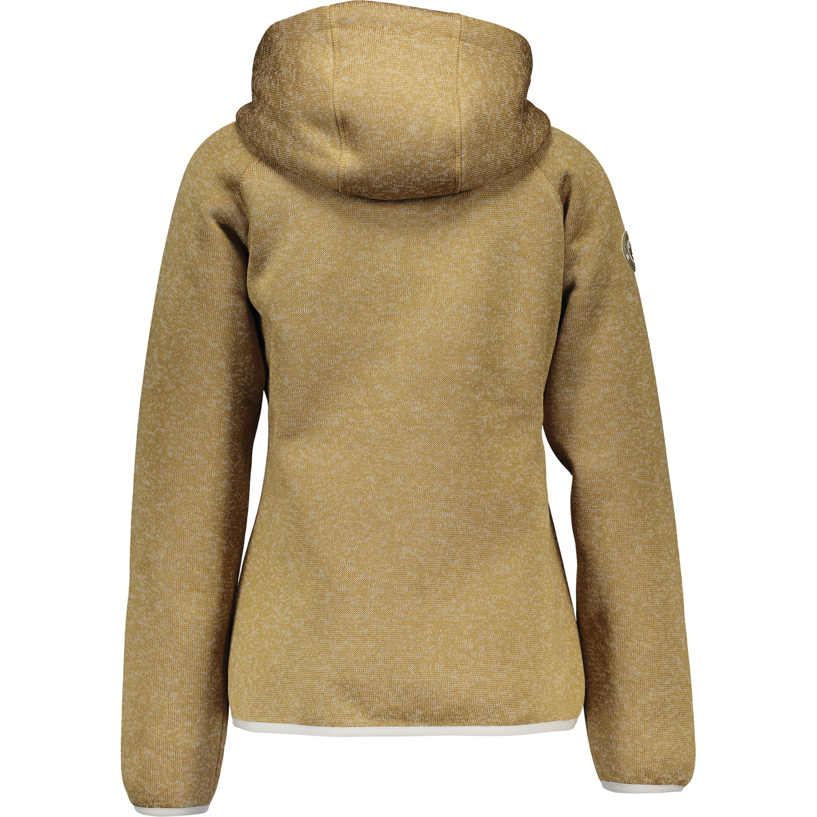 North Valley Damen-Strickfleecejacke Sadie M, beige