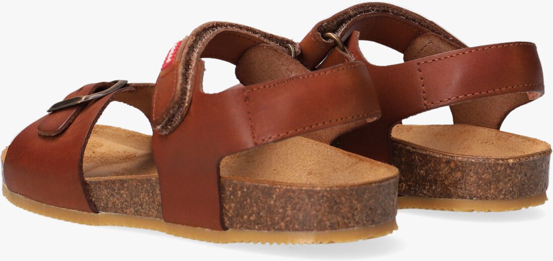 RED-RAG cognac red-rag sandalen 19155