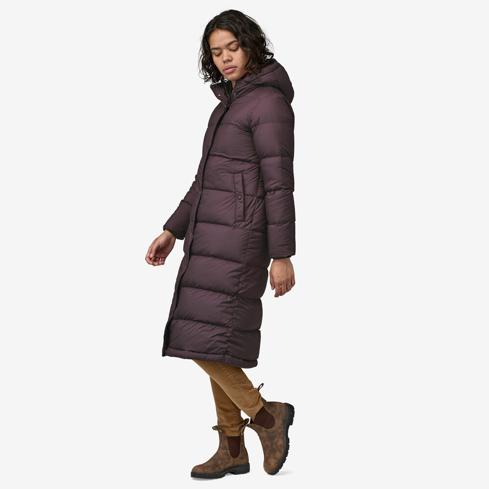 Silent Down Long Parka für Damen