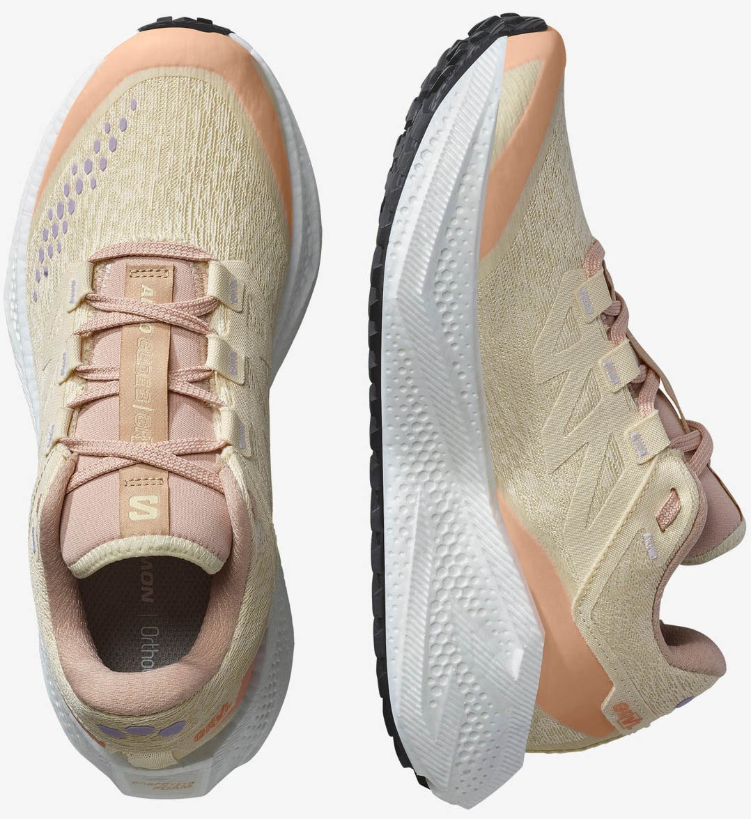 Aero Glide 3 GRVL Dame Shortbread/White/Fusion Coral