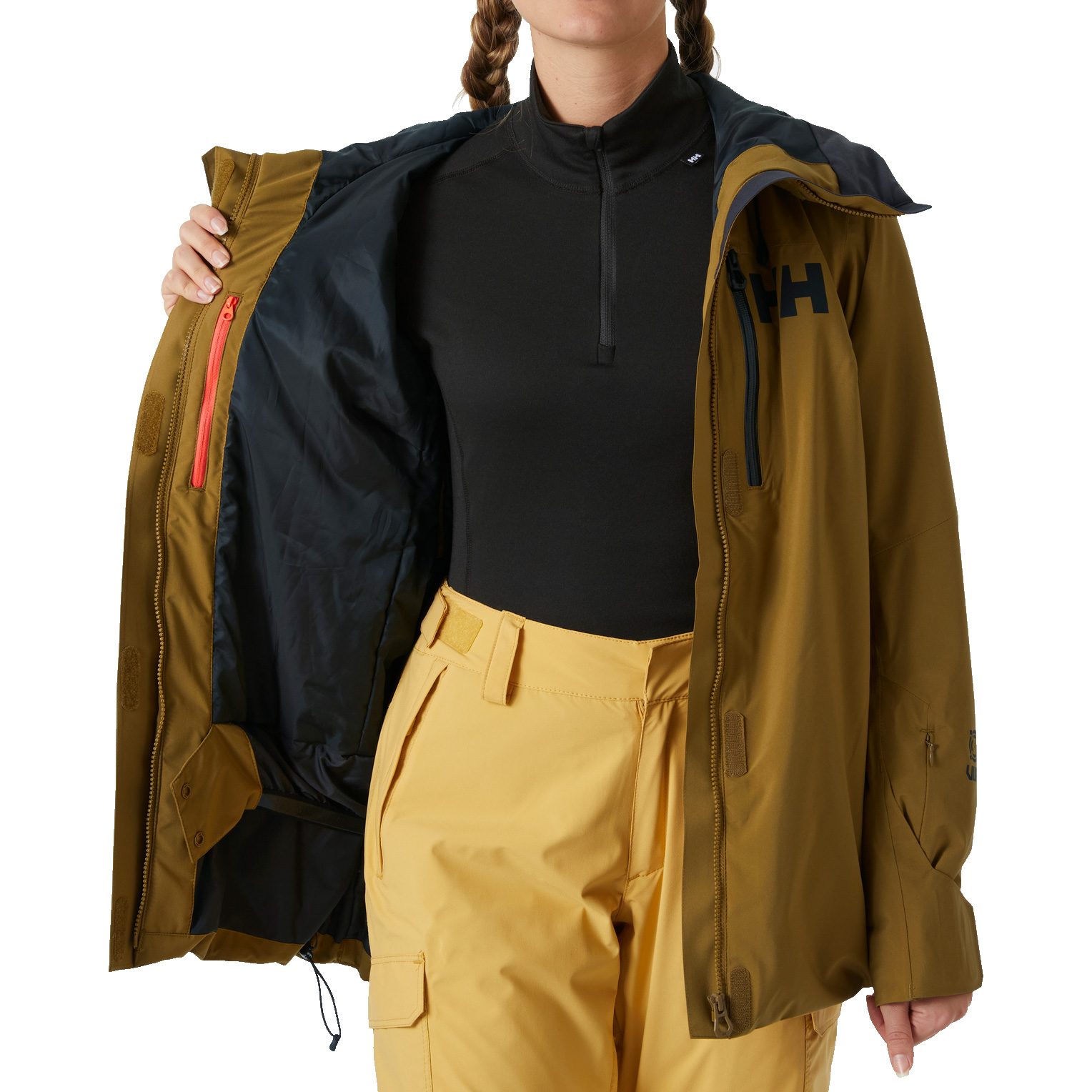 Helly Hansen Powshot Skijacke Damen lynx