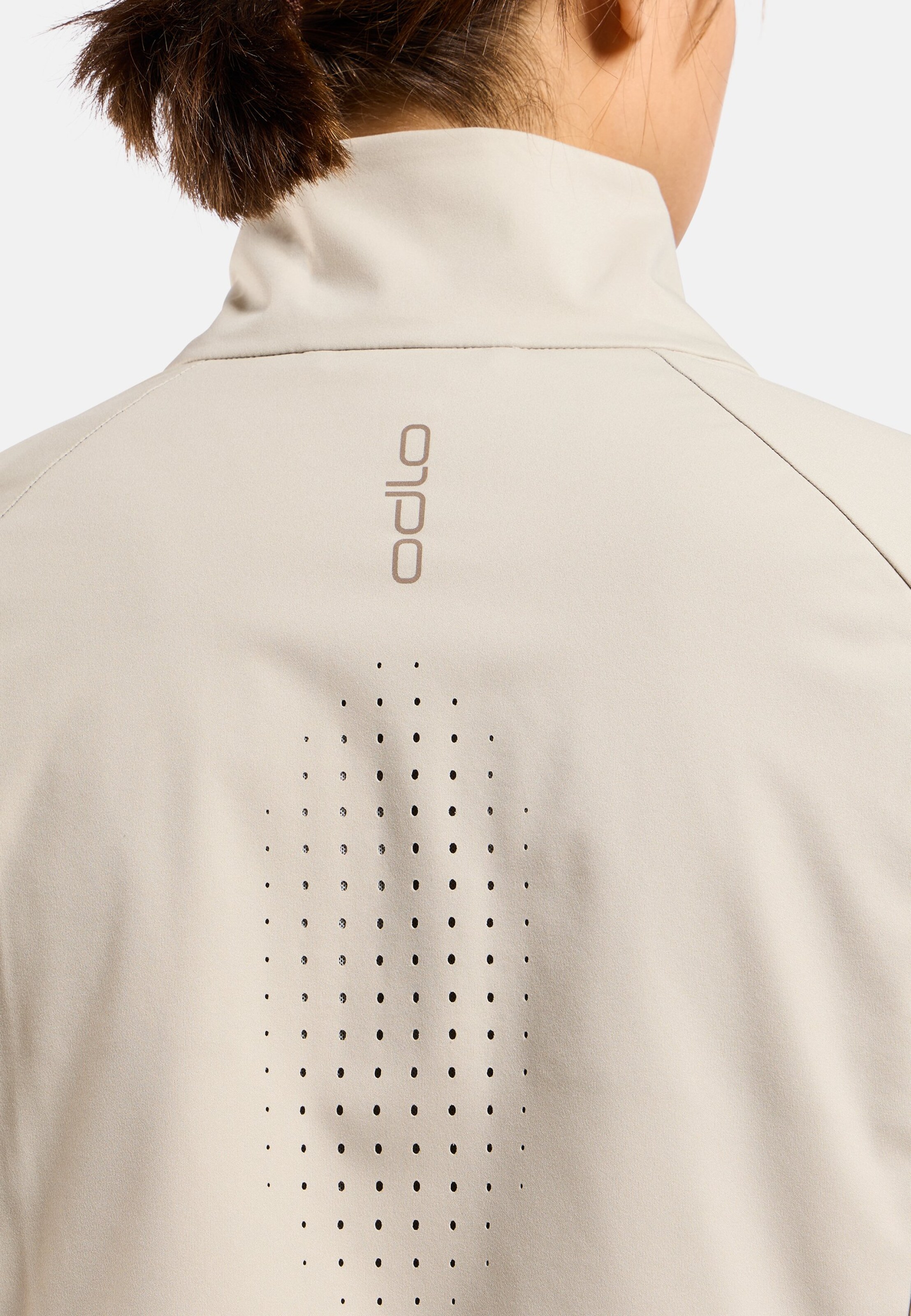Zeroweight Pro Warm Laufjacke 2.0 in silver cloud