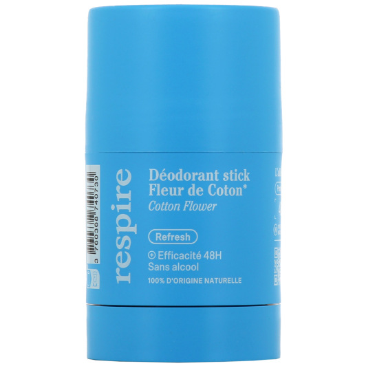 Respire Déodorant Stick - Efficacité 48h