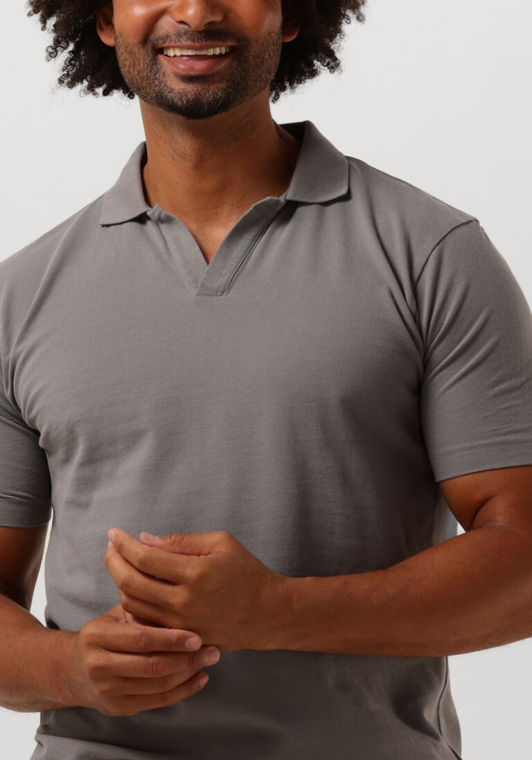 DRYKORN taupe drykorn polo benedickt 520151