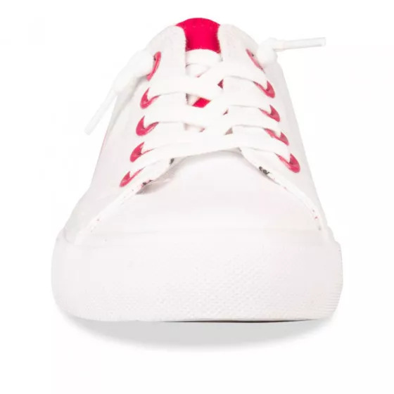 Baskets BLANC LOVELY SKULL